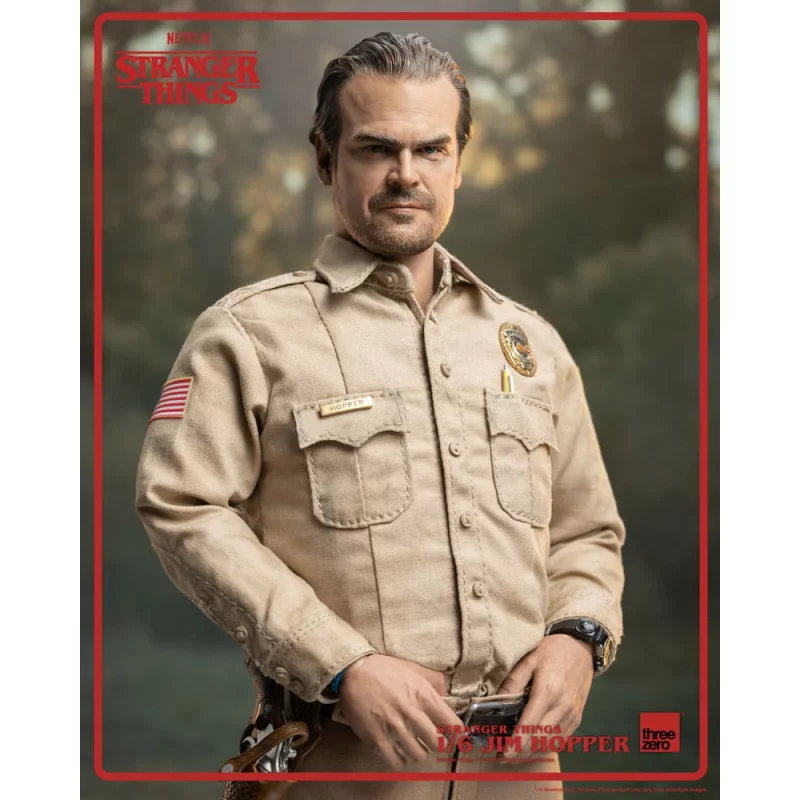 Stranger Things (Season 1) Collectible Action Figurine 1/6 Jim Hopper 32cm
