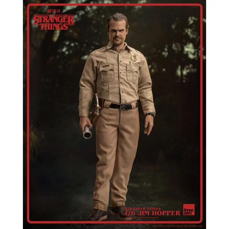 Stranger Things (Season 1) Collectible Action Figurine 1/6 Jim Hopper 32cm