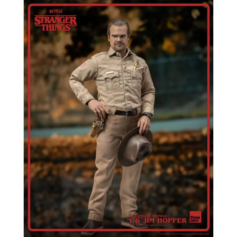 Stranger Things (Season 1) Collectible Action Figurine 1/6 Jim Hopper 32cm