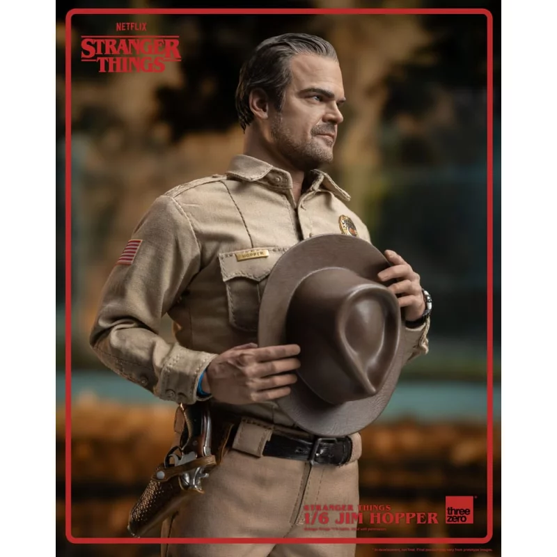 Stranger Things (Season 1) Collectible Action Figurine 1/6 Jim Hopper 32cm