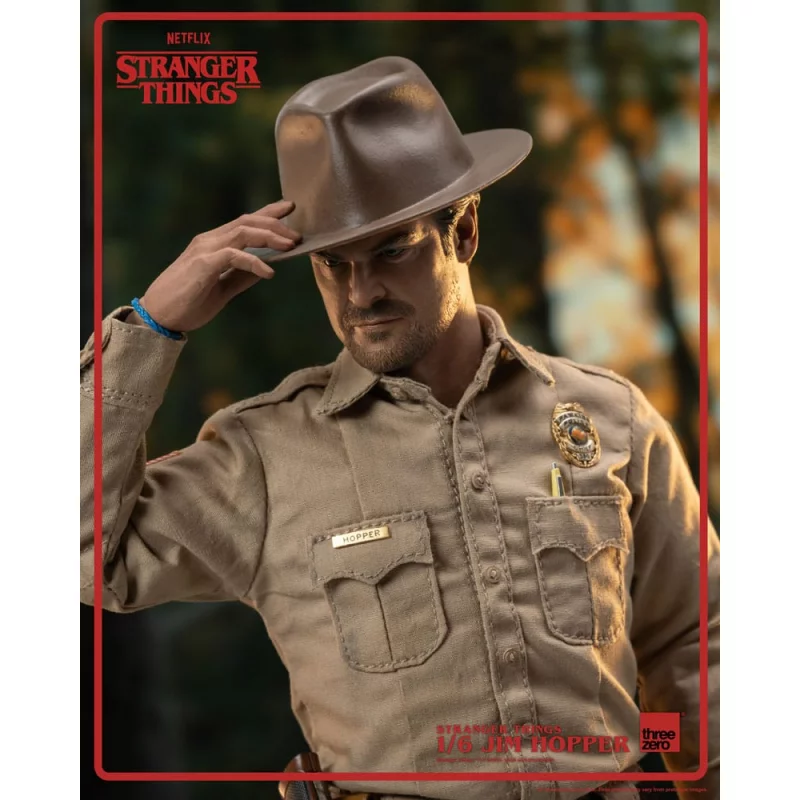Stranger Things (Season 1) Collectible Action Figurine 1/6 Jim Hopper 32cm