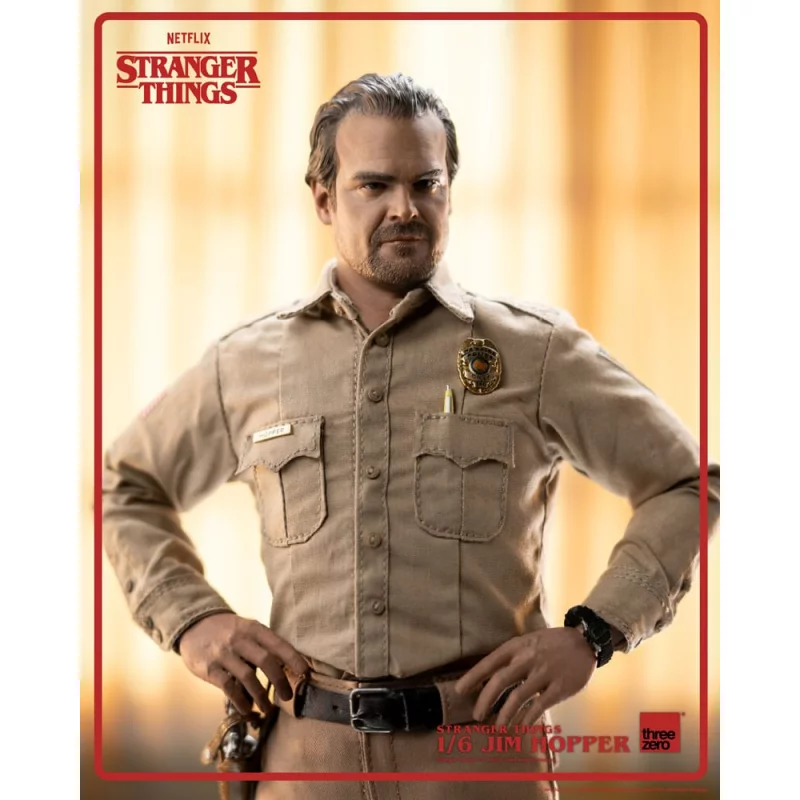 Stranger Things (Season 1) Collectible Action Figurine 1/6 Jim Hopper 32cm