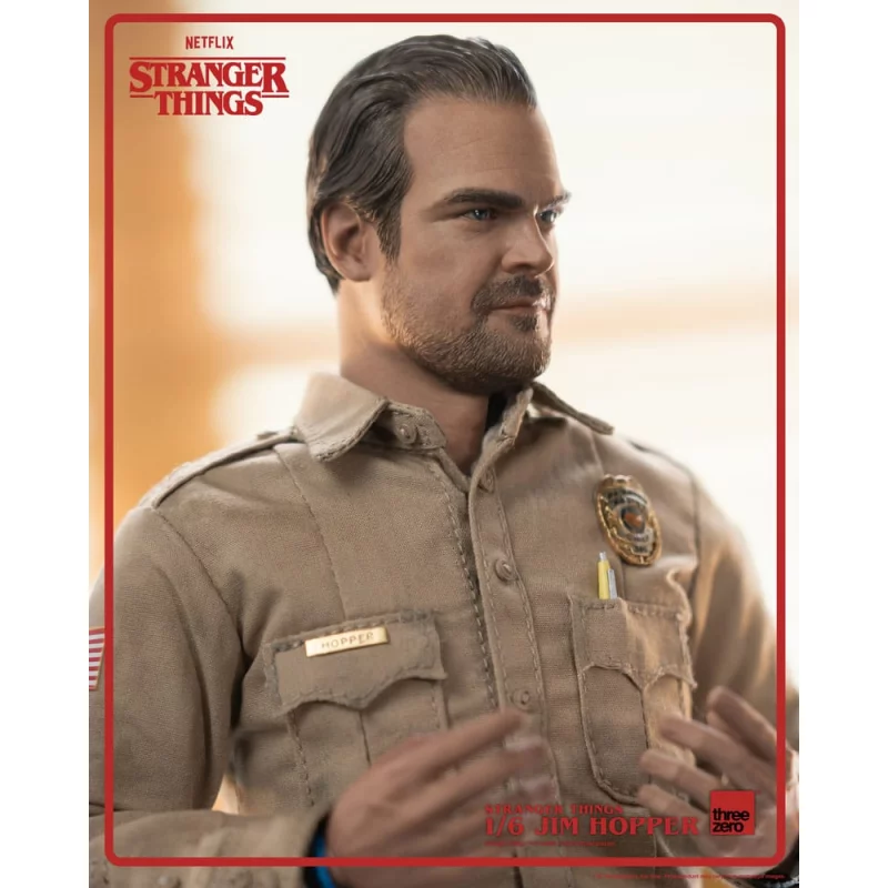 Stranger Things (Season 1) Collectible Action Figurine 1/6 Jim Hopper 32cm