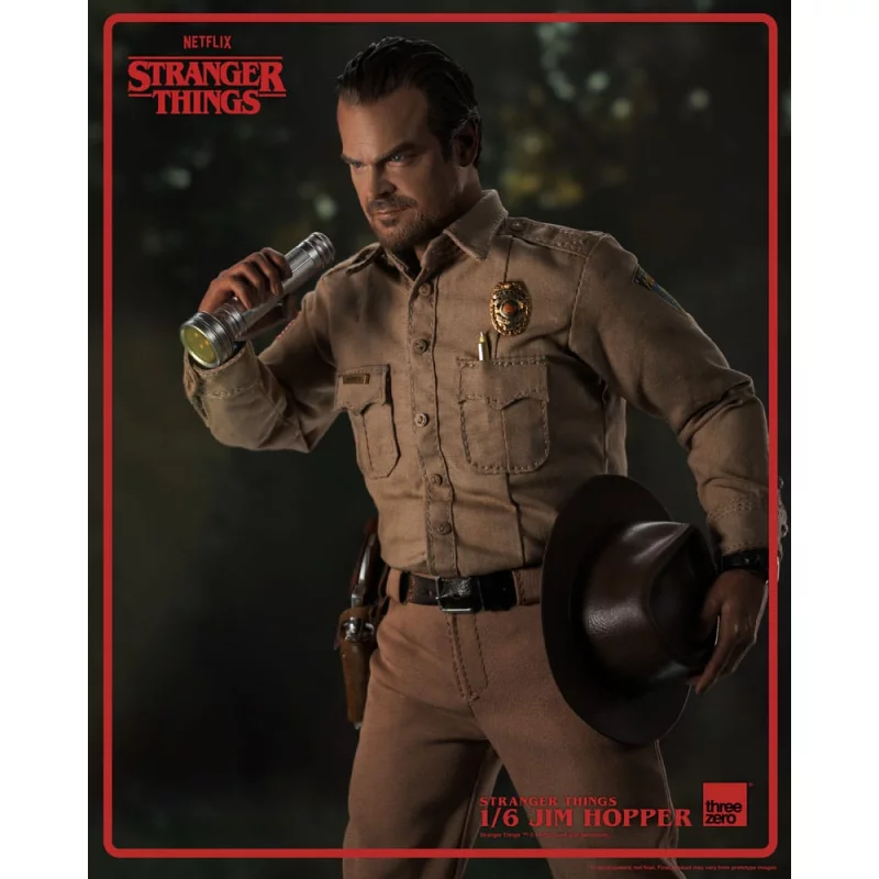 Stranger Things (Season 1) Collectible Action Figurine 1/6 Jim Hopper 32cm