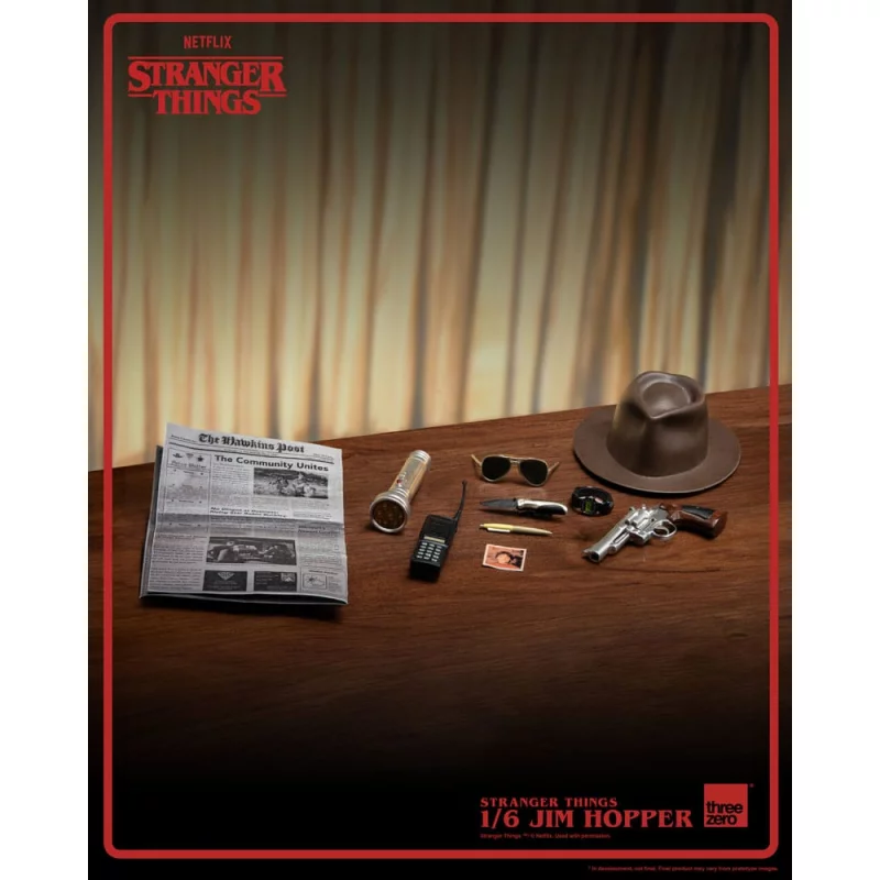 Stranger Things (Season 1) Collectible Action Figurine 1/6 Jim Hopper 32cm