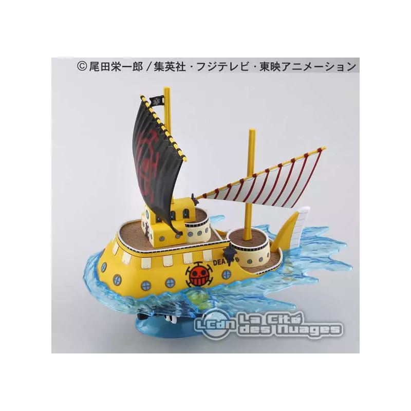 ONE PIECE Grand Ship Collection TRAFALGAR LAW SUBMARINE Ship PVC Model Kit 15cm