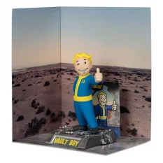 Fallout Figurine Movie Maniacs Vault Boy (Gold Label) 15cm