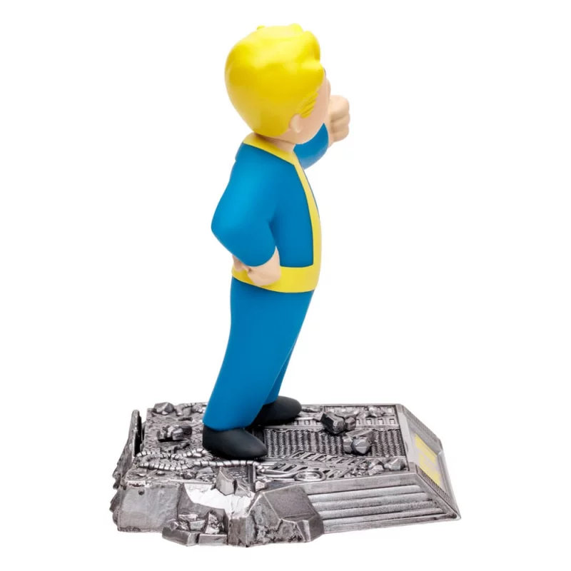 Fallout Figurine Movie Maniacs Vault Boy (Gold Label) 15cm