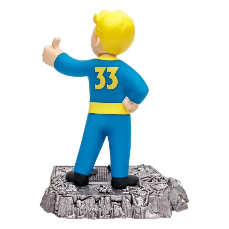 Fallout Figurine Movie Maniacs Vault Boy (Gold Label) 15cm