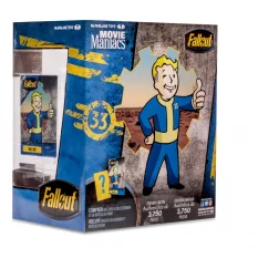 Fallout Figurine Movie Maniacs Vault Boy (Gold Label) 15cm