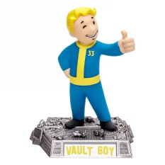 Fallout Figurine Movie Maniacs Vault Boy (Gold Label) 15cm