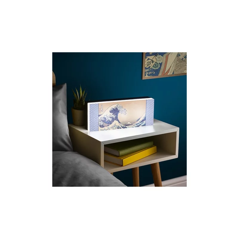 Japon La Grande Vague de Kanagawa Lampe Décorative 30cm