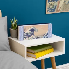 Japon La Grande Vague de Kanagawa Lampe Décorative 30cm