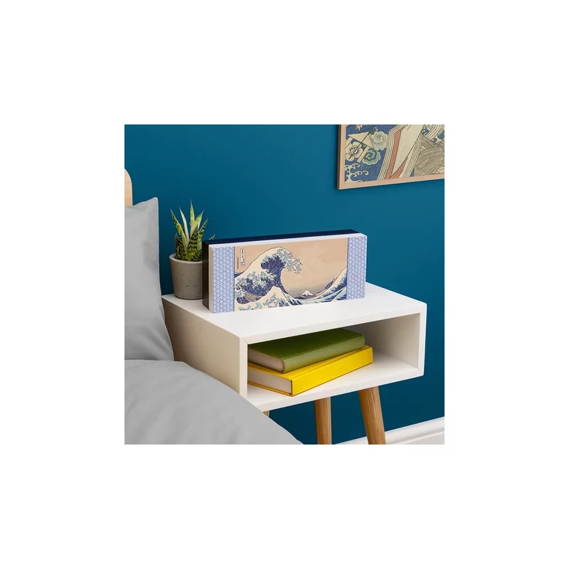Japon La Grande Vague de Kanagawa Lampe Décorative 30cm
