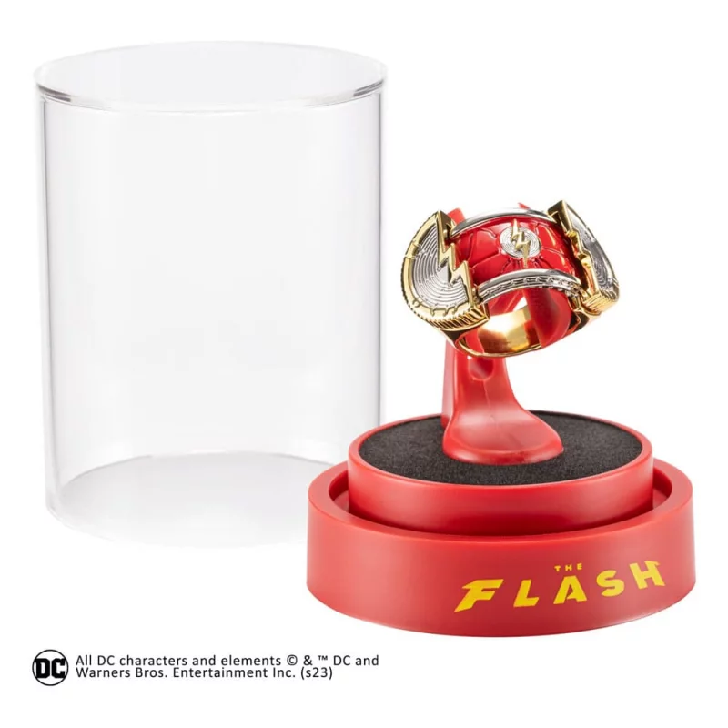 DC Comics Replica Flash Prop Ring with Display