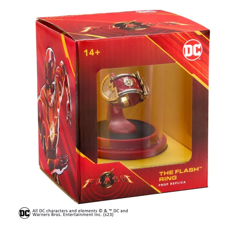 DC Comics Replica Flash Prop Ring with Display