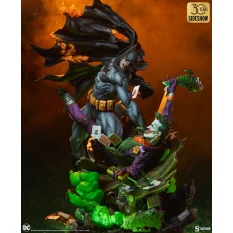 DC Comics Statue Premium Format Batman vs The Joker: Eternal Enemies 81cm (New)