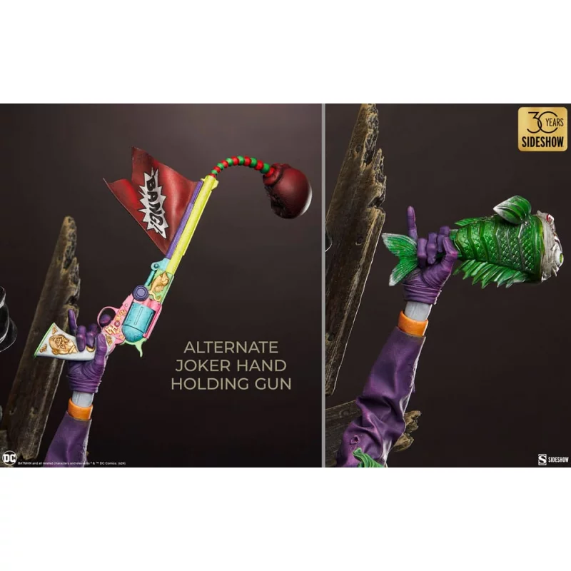 DC Comics Statue Premium Format Batman vs The Joker: Eternal Enemies 81cm (New)