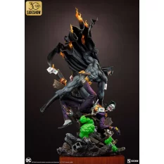 DC Comics Statue Premium Format Batman vs The Joker: Eternal Enemies 81cm (New)