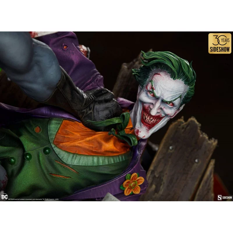 DC Comics Statue Premium Format Batman vs The Joker: Eternal Enemies 81cm (New)
