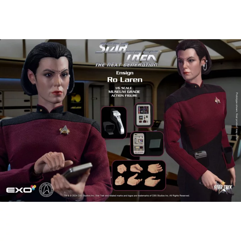 Star Trek: The Next Generation Collectible Action Figure 1/6 Ensign Ro Laren 28cm