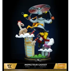 Inspecteur Gadget Statue Diorama 1/6 Inspecteur Gadget avec Sophie et Finot by Cartoon Kingdom 43cm