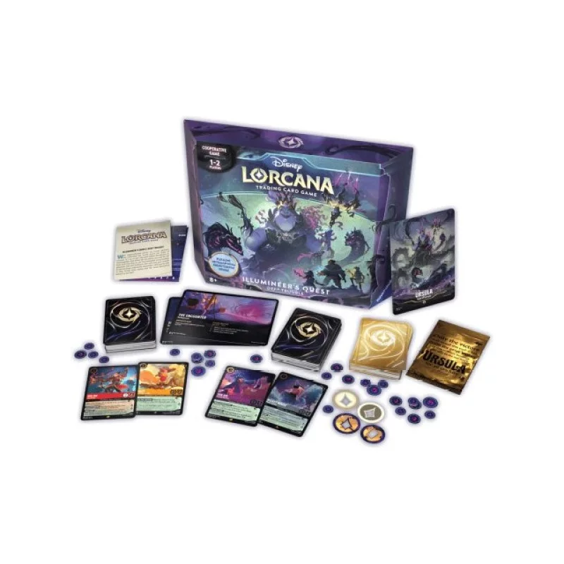 Disney TCG Lorcana Trading Cards Mass Gift Box Ursula's Return *English*