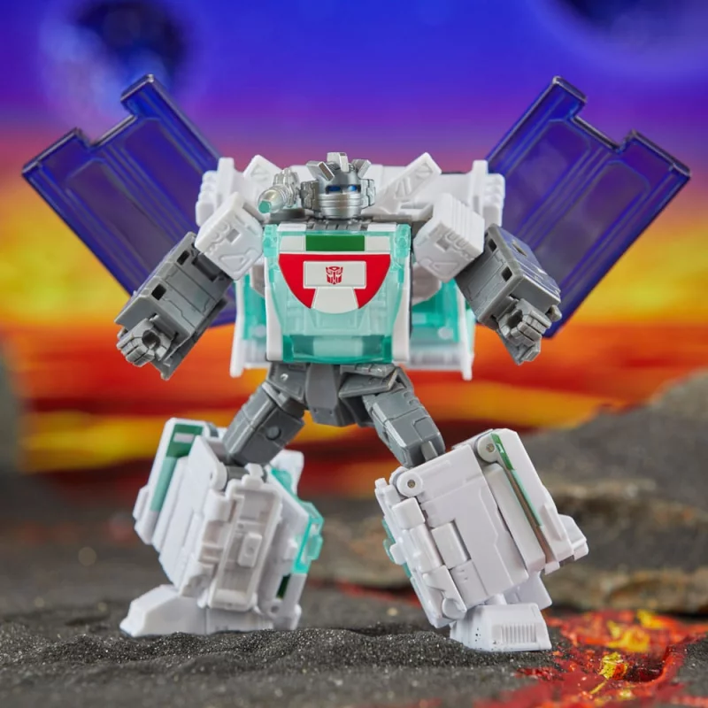 Transformers Generations Legacy United Voyager Class Action Figure Origin Wheeljack 18cm