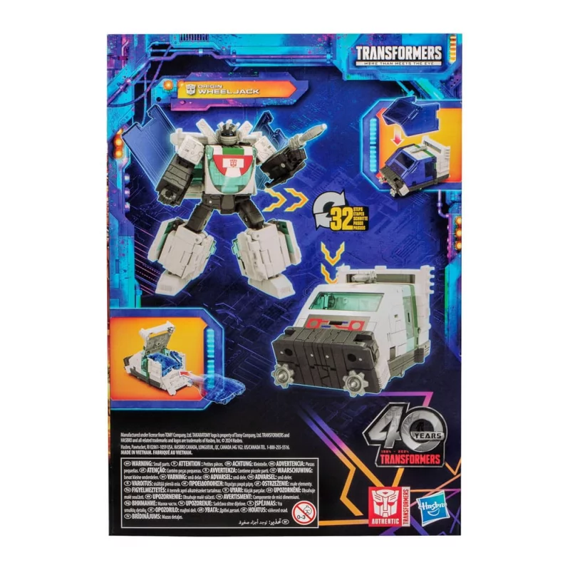 Transformers Generations Legacy United Voyager Class Action Figure Origin Wheeljack 18cm