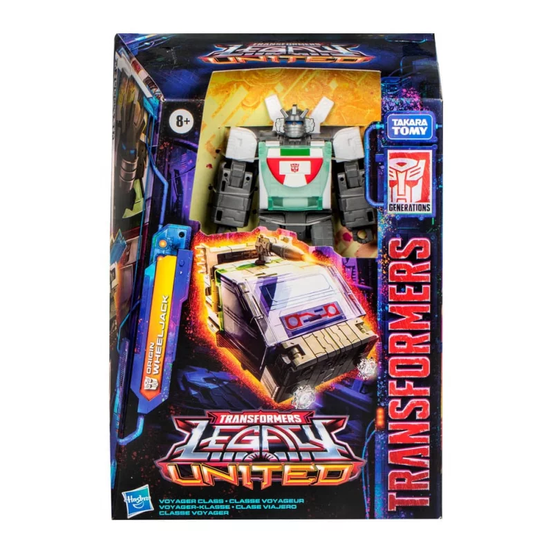 Transformers Generations Legacy United Voyager Class Action Figure Origin Wheeljack 18cm