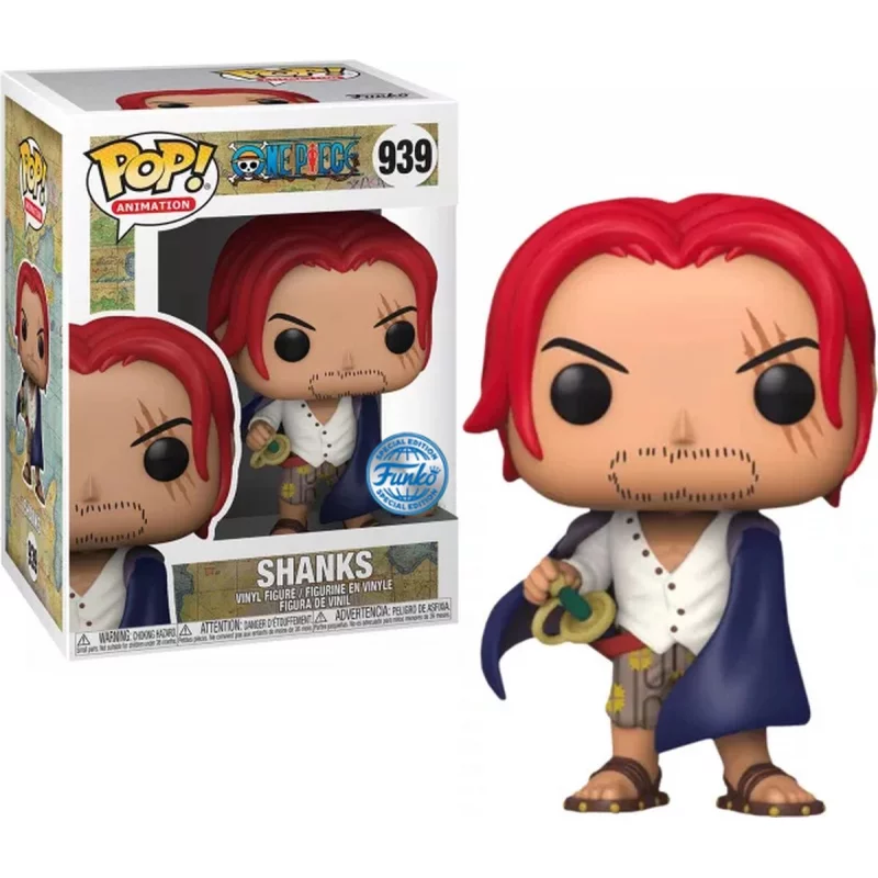 One Piece POP! Animation Shanks Special Edition Figure 10cm N°939