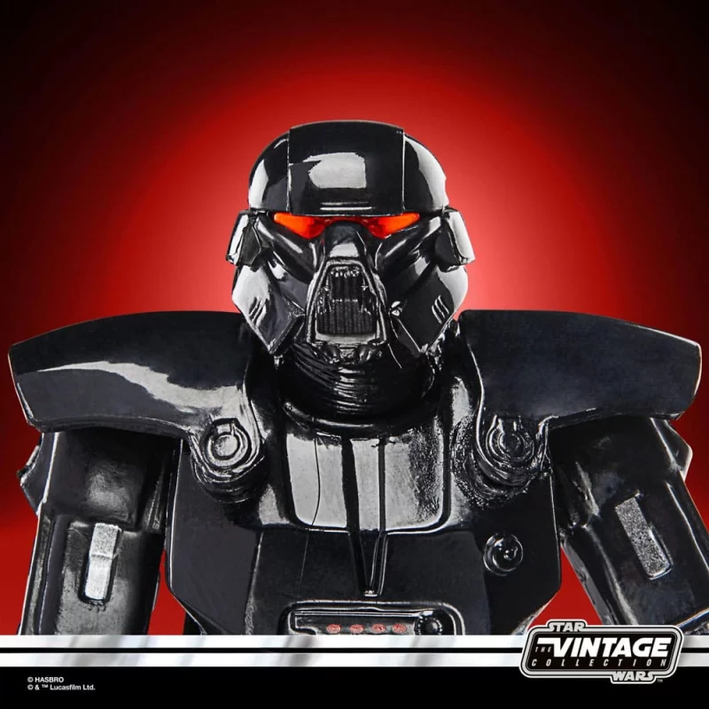 Star Wars: The Mandalorian Vintage Collection Action Figure Dark Trooper 10cm