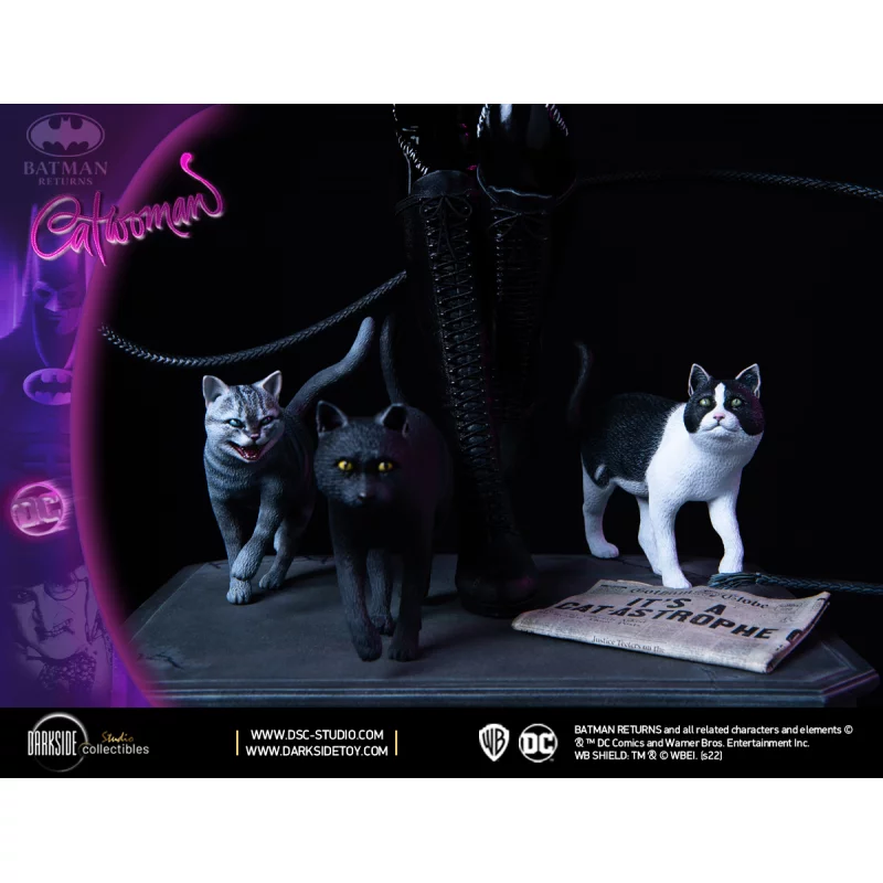 Batman Returns Statue 1/4 Catwoman 30th Anniversary Edition 54cm