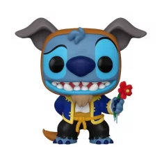 Stitch in Costume POP! Disney Stitch as Beast la Bête Figurine 10cm N°1459