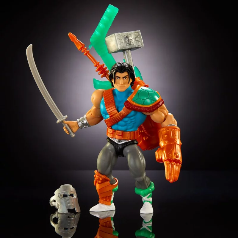 Masters of the Universe MOTU x TMNT: Turtles of Grayskull Action Figure Casey Jones 14cm