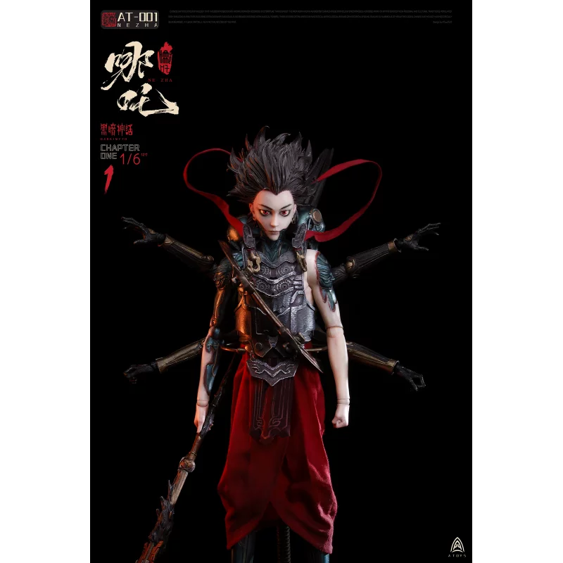 Dark Myth Nezha Collectible Action Figure 1/6 A-toys