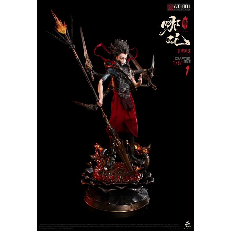 Dark Myth Nezha Collectible Action Figure 1/6 A-toys