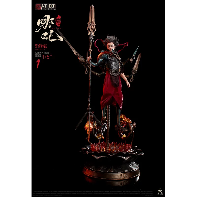 Dark Myth Nezha Collectible Action Figure 1/6 A-toys