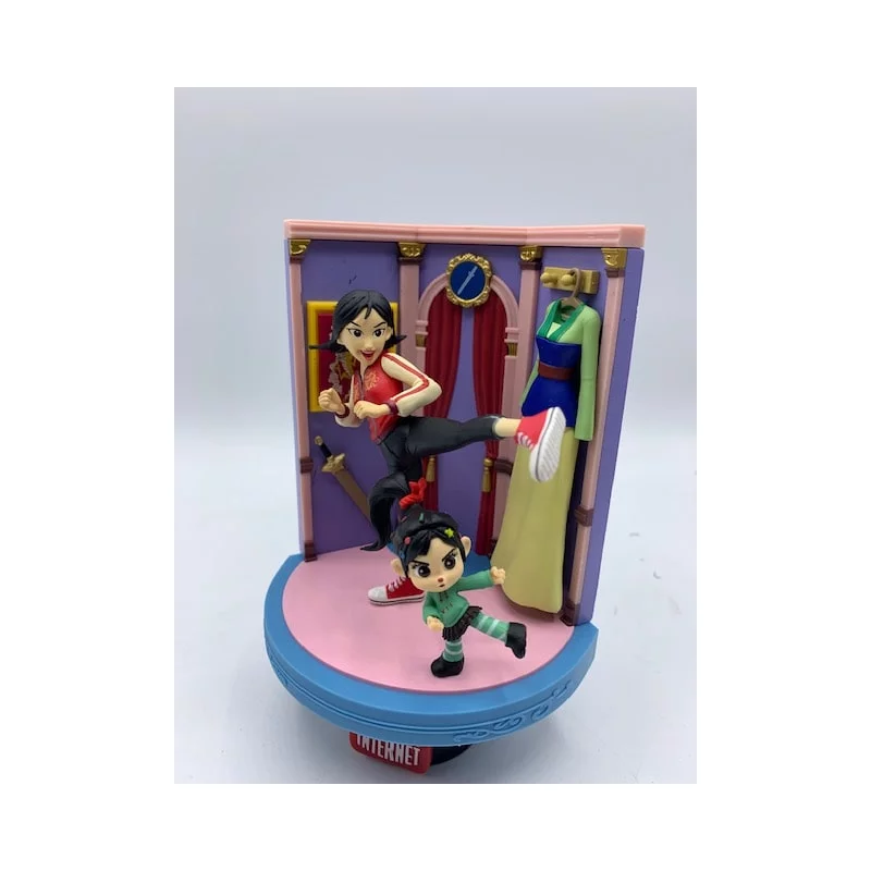 Ralph 2.0 ( Breaks the Internet ) D-Stage PVC Diorama Mulan 18 cm (Modèle avec défaut)
