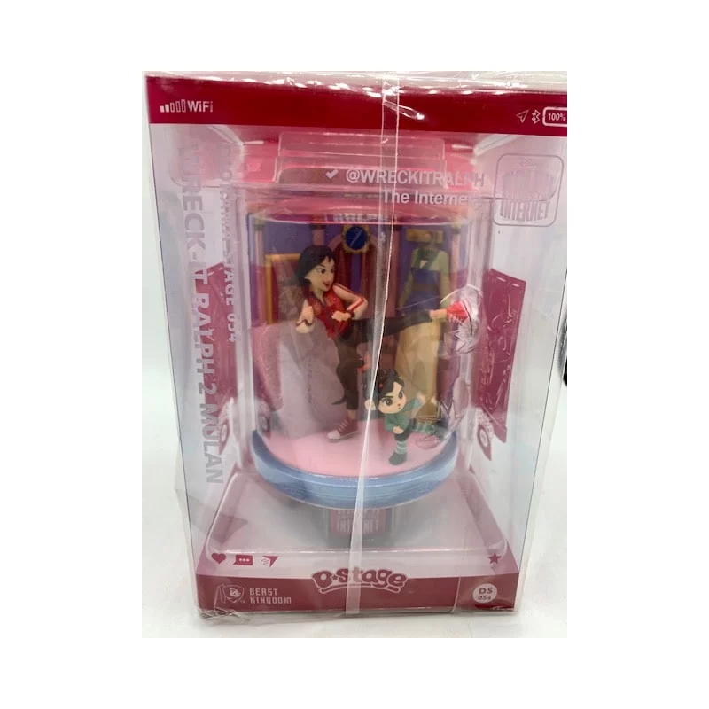 Ralph 2.0 ( Breaks the Internet ) D-Stage PVC Diorama Mulan 18 cm (Modèle avec défaut)