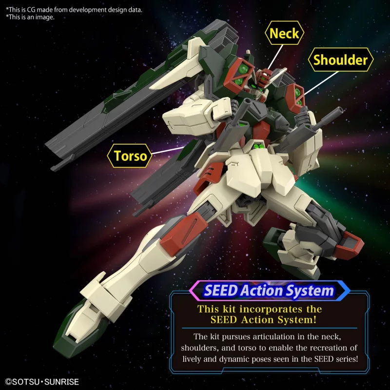 HG Gundam Maquette 1/144 Lightning Buster Gundam
