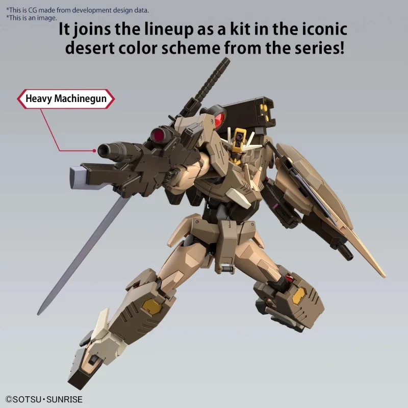 HG Gundam Maquette 1/144 Gundam 00 Command Quan(T) Desert Type