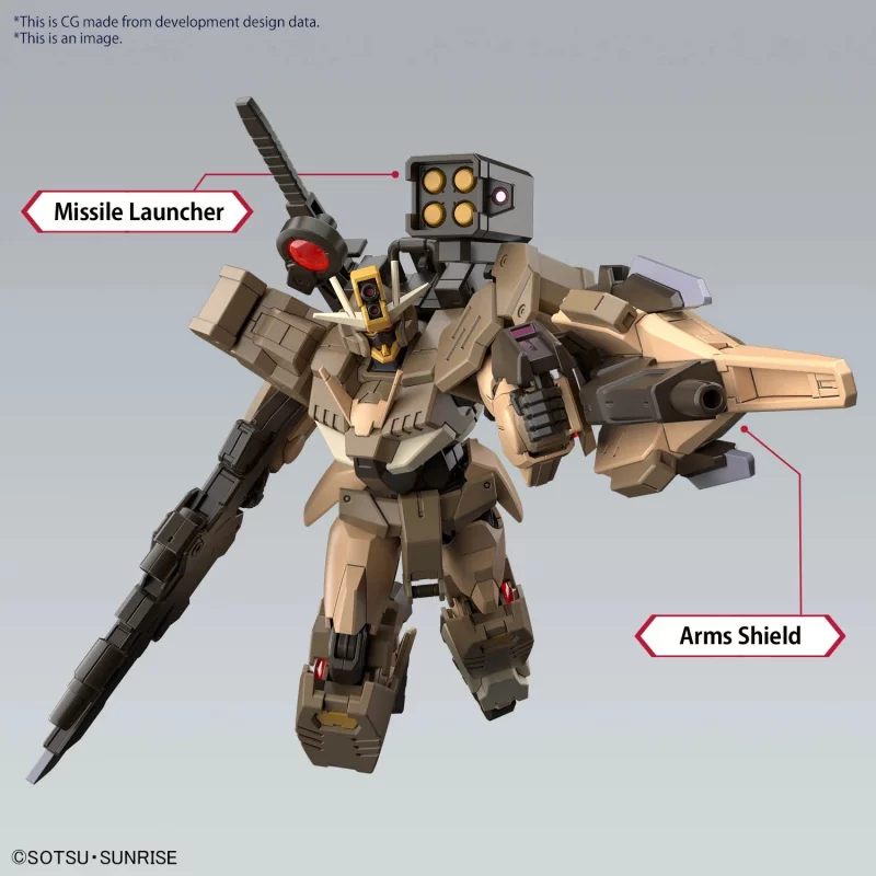 HG Gundam Maquette 1/144 Gundam 00 Command Quan(T) Desert Type
