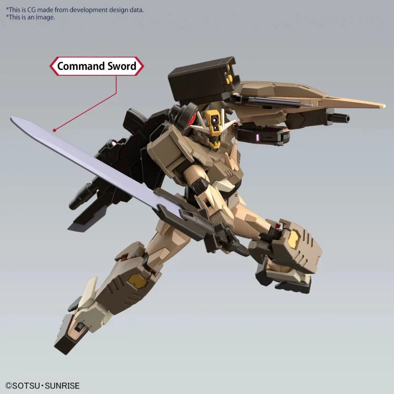 HG Gundam Maquette 1/144 Gundam 00 Command Quan(T) Desert Type