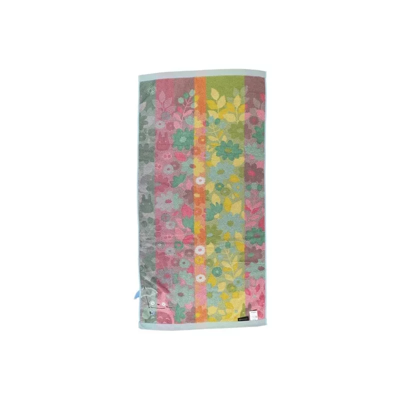 Mon Voisin Totoro Grande Serviette Champs de Fleurs 60x120cm