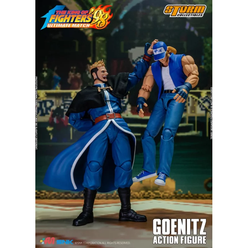The King of Fighters&#039;98 UM K&#039; SNK GOENITZ Storm Action Figurine 1/12