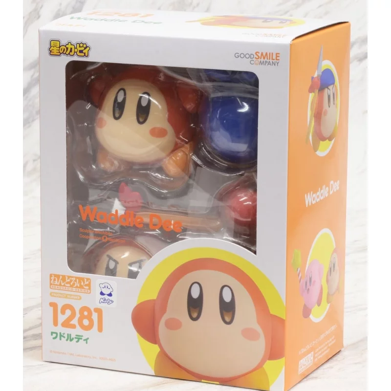 Waddle Dee フィギュア 1281 Nendoroid Kirby of the Stars Waddle Dee Figure #1281 Good