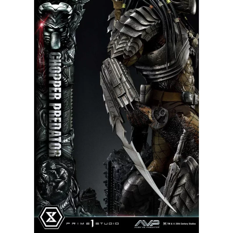 The Alien vs. Predator Statue 1/3 Chopper Predator 103cm
