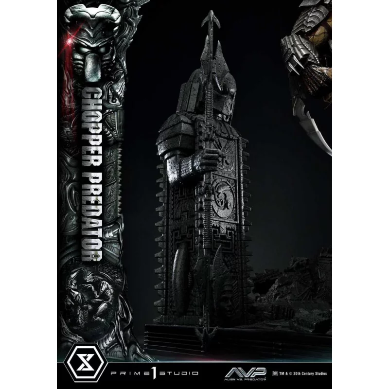 The Alien vs. Predator Statue 1/3 Chopper Predator 103cm