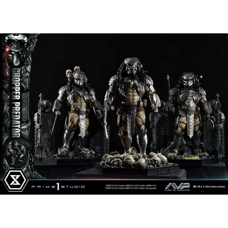 The Alien vs. Predator Statue 1/3 Chopper Predator 103cm